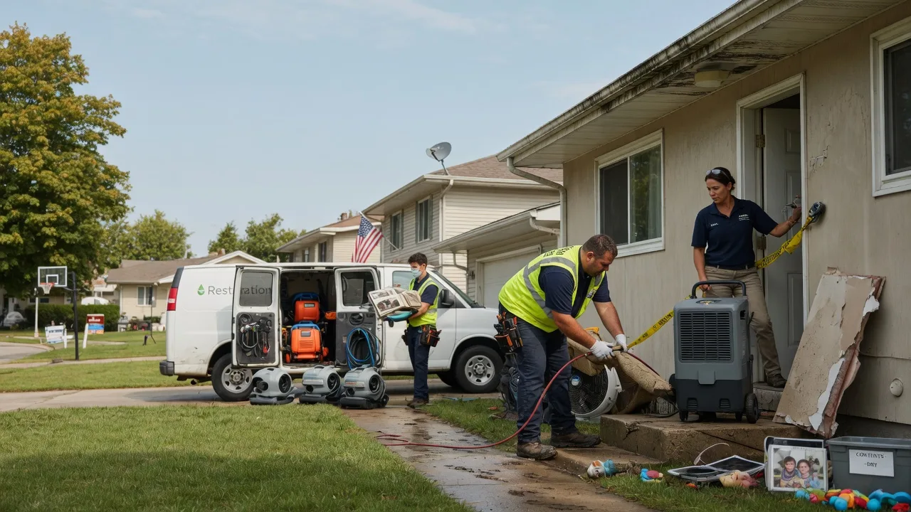 Water Damage Restoration in Slickville, PA near me